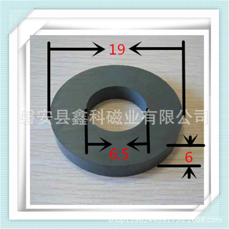 厂家直销优质磁铁D19*6.5*6MM