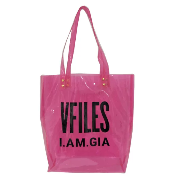 Factory Direct customizable logo fashion fresh PVC bag