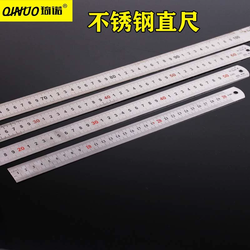 Производители поставляют линейку из нержавеющей стали бытовые измерительные инструменты стальная линейка чертеж маркировочные инструменты стальная линейка