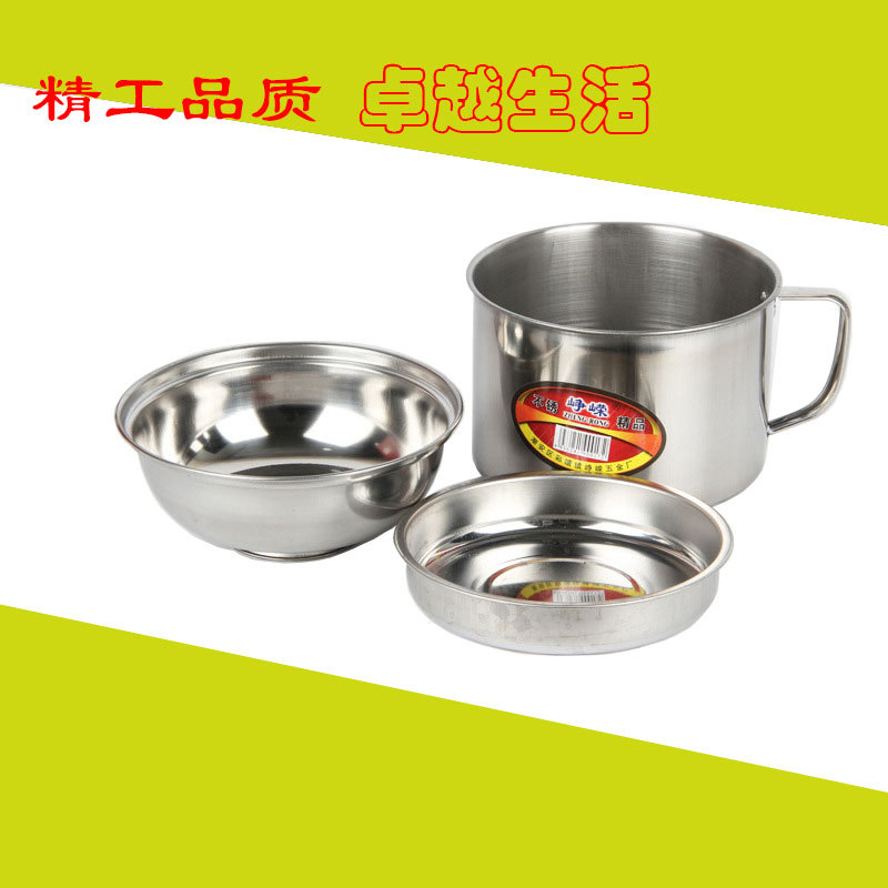 Universal lunch box for students stainless steel