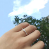 Golden wedding ring, jewelry, accessory, wish, 14 carat