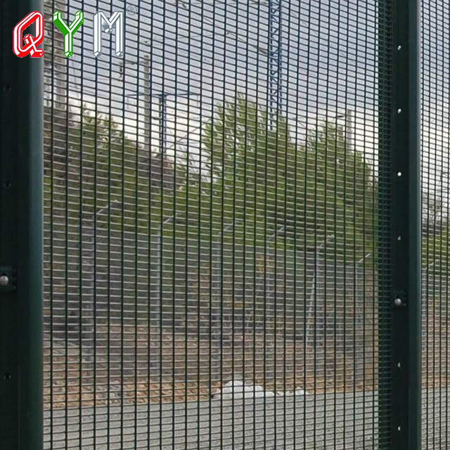 358密纹网防攀爬围栏监狱看守所护栏网Y型柱机场护栏网隔离护栏网