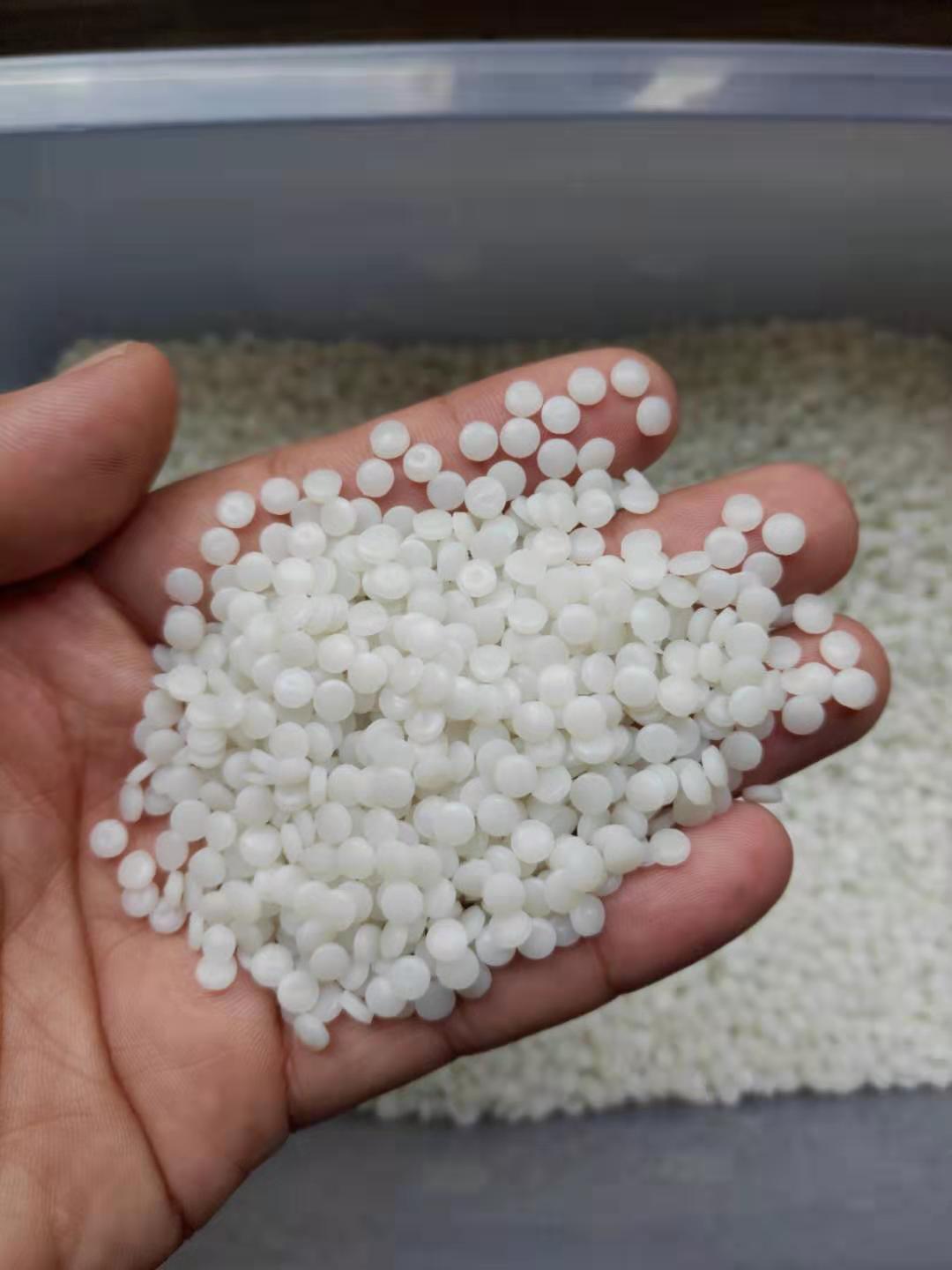 HDPE再生颗粒 高分子PE防水卷材料 吹膜PE低压颗粒 大量供应