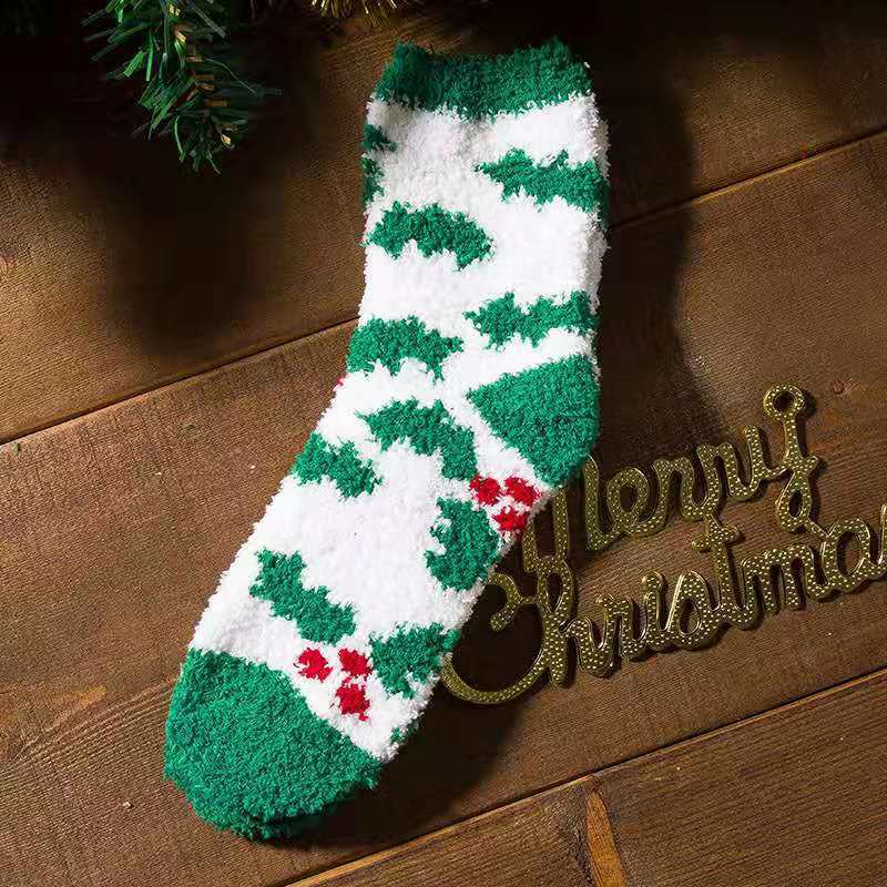 Santa Claus Christmas Socks