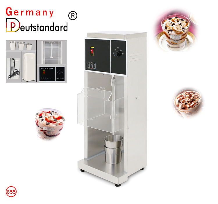Commercial snowstorm ice cream mixer wheat cyclone pour cup non-honey cyclone equipment np655