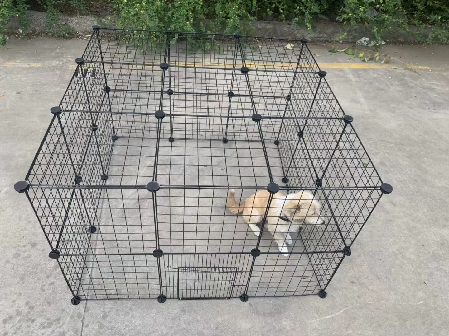 35*35 колючая проволока маленькая собака Тедди Бомея домашнее животное гнездо собака забор изоляция Собака Забор книжный шкаф