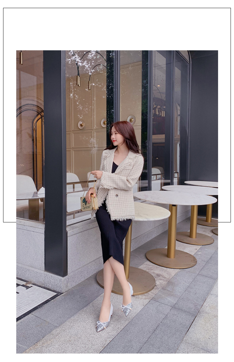 2026 Autumn New Women's Shallow Mouth Single Shoes, Pointed Toe, Color Block, Top Quality Sequin Bow, Mid-Heel, Chunky Heel_vogvips.com