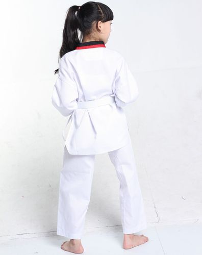 Taekwondo suit children boys and girls short sleeve long sleeve Taekwondo suit martial arts suit coach suit