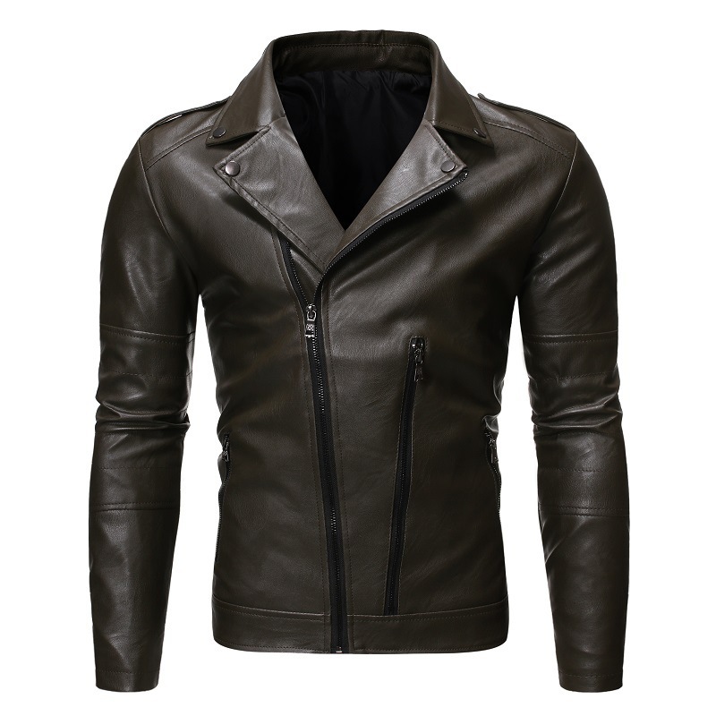 Veste en cuir homme - Ref 3443833 Image 5