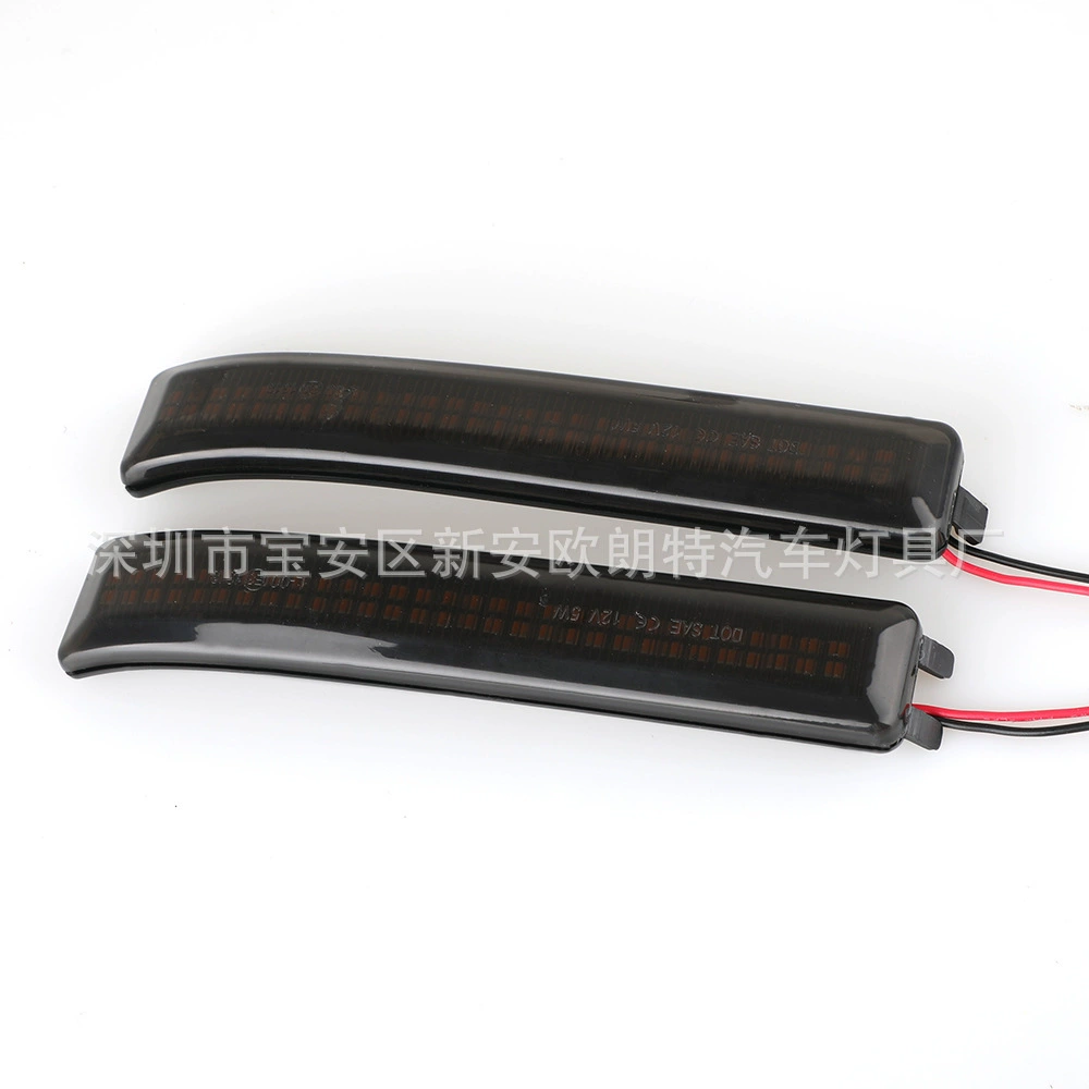 Светящийся боковой фонарь поворотный светодиодный (Ford F-150) F150 2009–2014, 3528 SMD, 8–30В пара янтарного цвета
