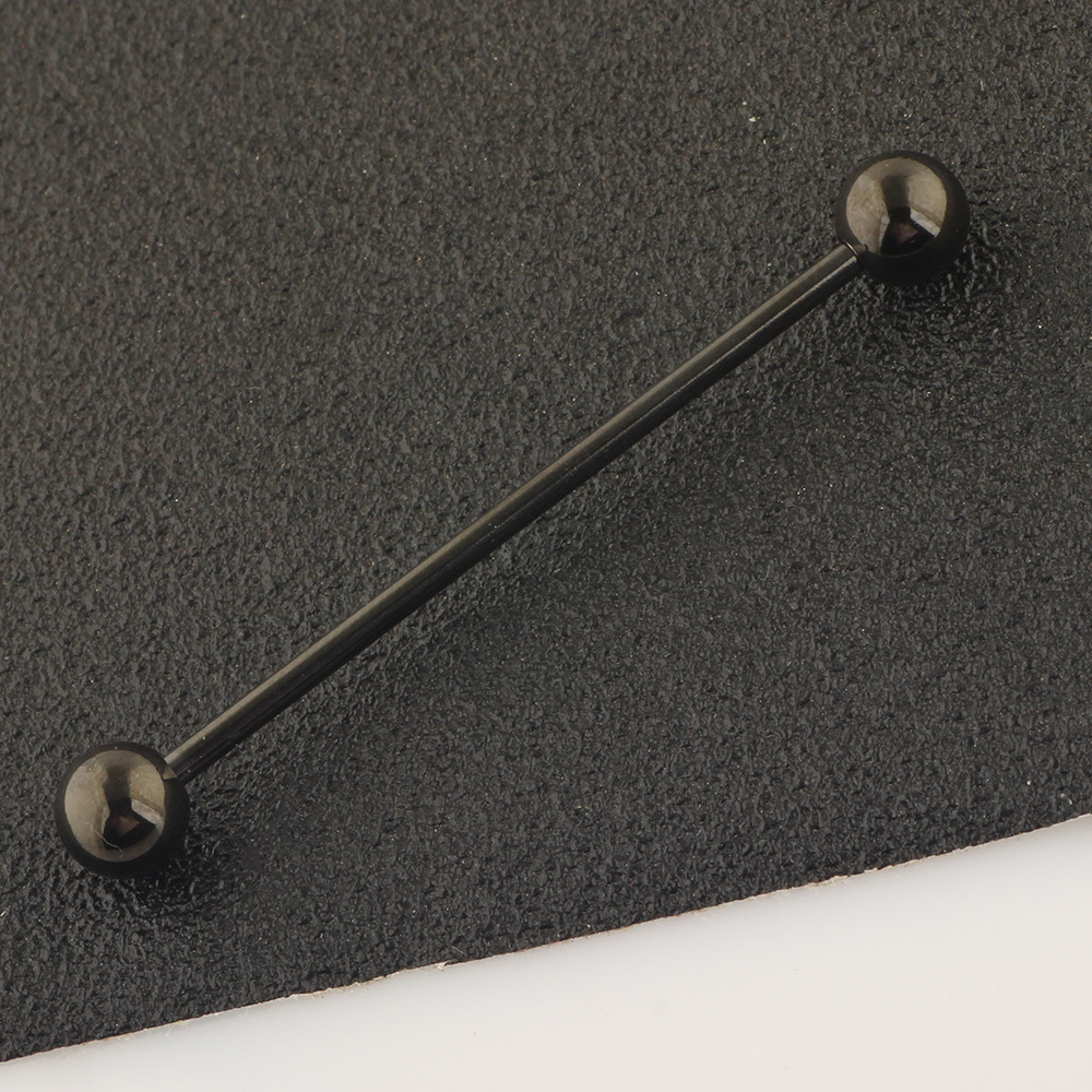 Pointed titanium steel lip stud product view