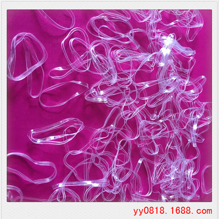 生产各种规格透明TPU数据线扎线圈 耳机线扎线圈 TPU数据线扎圈