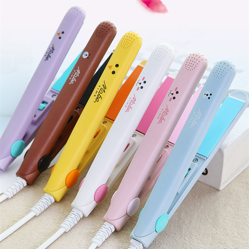 Hair curler straightener mini electric s...