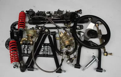 DIY homemade four-wheel beach kart Motorcycle Control System Parts