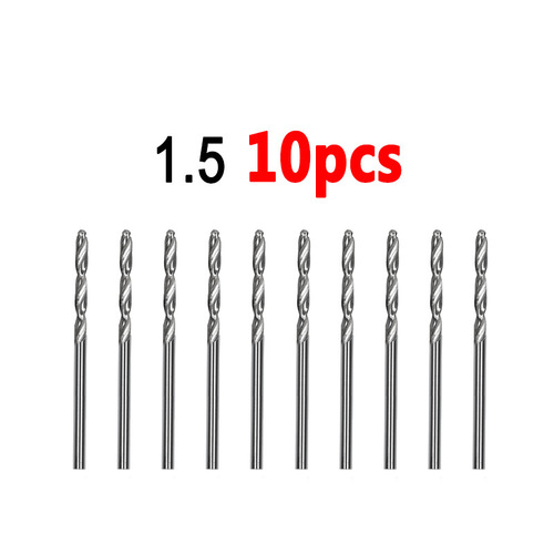 High-speed steel straight shank twist drill 40-piece set of hole drill bit tool accessories 4241 natural round shank drill bit