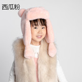 Утепленная детская удерживающая тепло бархатная милая шапка подходит для мужчин и женщин