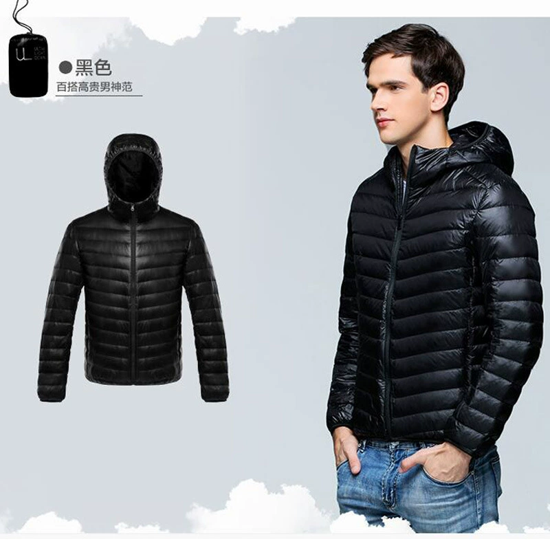 Мужская демисезонная куртка с капюшоном для отдыха, Slim fit, плюс сайз