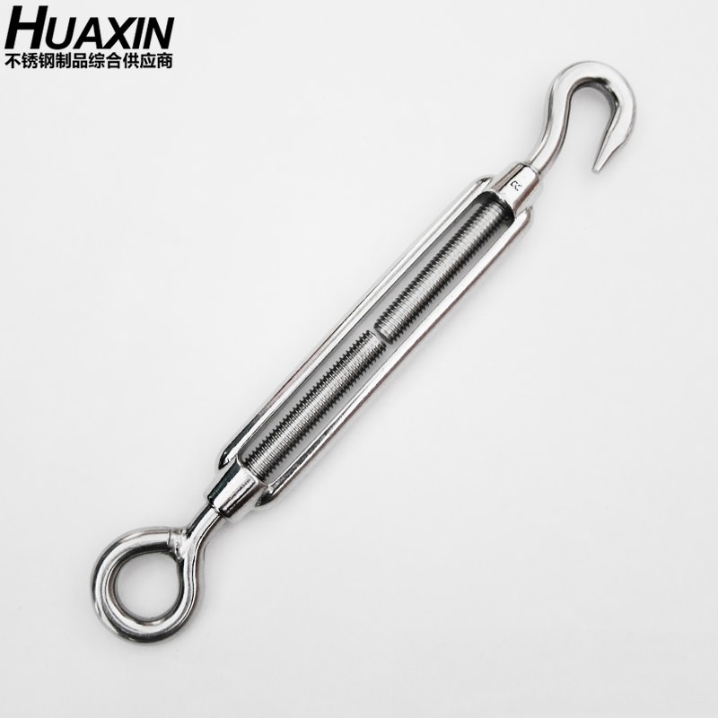 304 316不锈钢欧式拉紧器钩环型开体花兰OC花篮螺丝