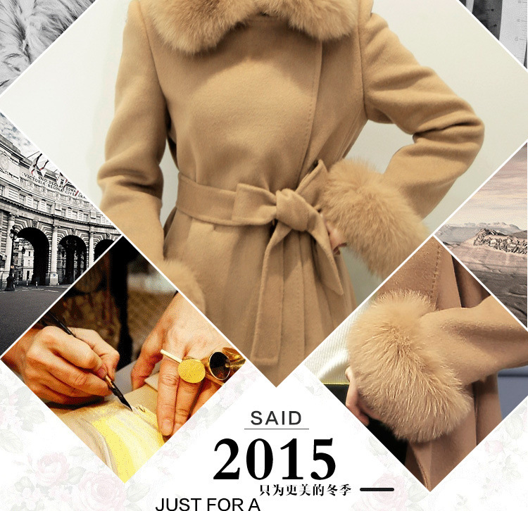 Manteau de laine femme - Ref 3417003 Image 9