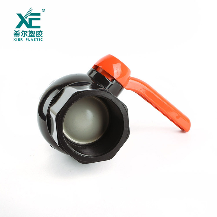 厂家直销 专业供应国标PVC平口内丝八角球阀 耐腐蚀PVC球阀 75mm