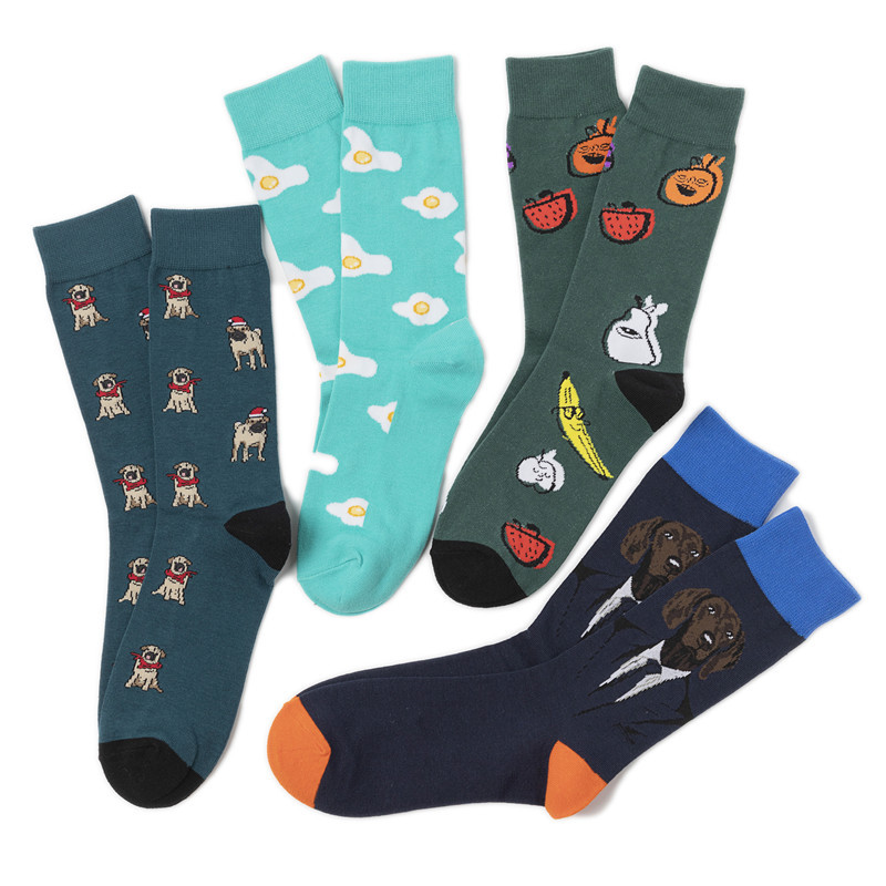 65g Weight Socks Classification Socks Lingerie Type Cotton (more than 50%) Fabric Type A Pair Quantity Casual, Daily Occasion Animal, Color Block Pattern All Seasons Season Unisex Gender Cute Style A Pair Cute Unisex Animal Color Block Cotton (more Than 50%) Ankle Socks 6