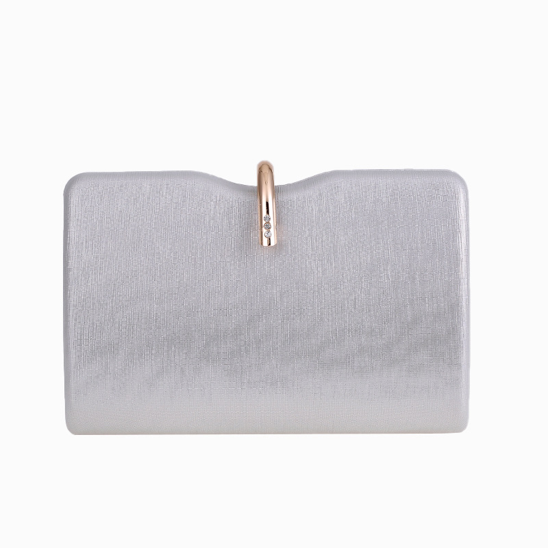 Women's Clutch Hard Box Small Square Bag Dinner Bag Shoulder Diagonal Pu Bag display picture 1