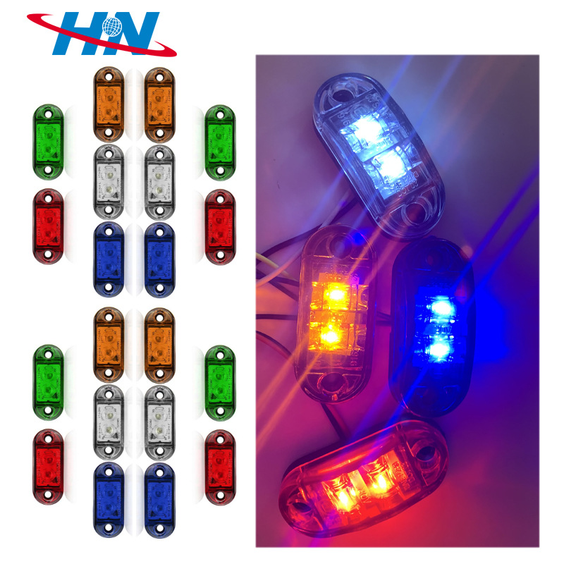 Fuente fabricante transfronterizo coche especial lado luz camión lado luz LED camión lateral luz lateral