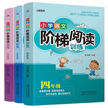 全3册小学四五六年级语文阶梯阅读训练4-6年级下册语文阅读理解