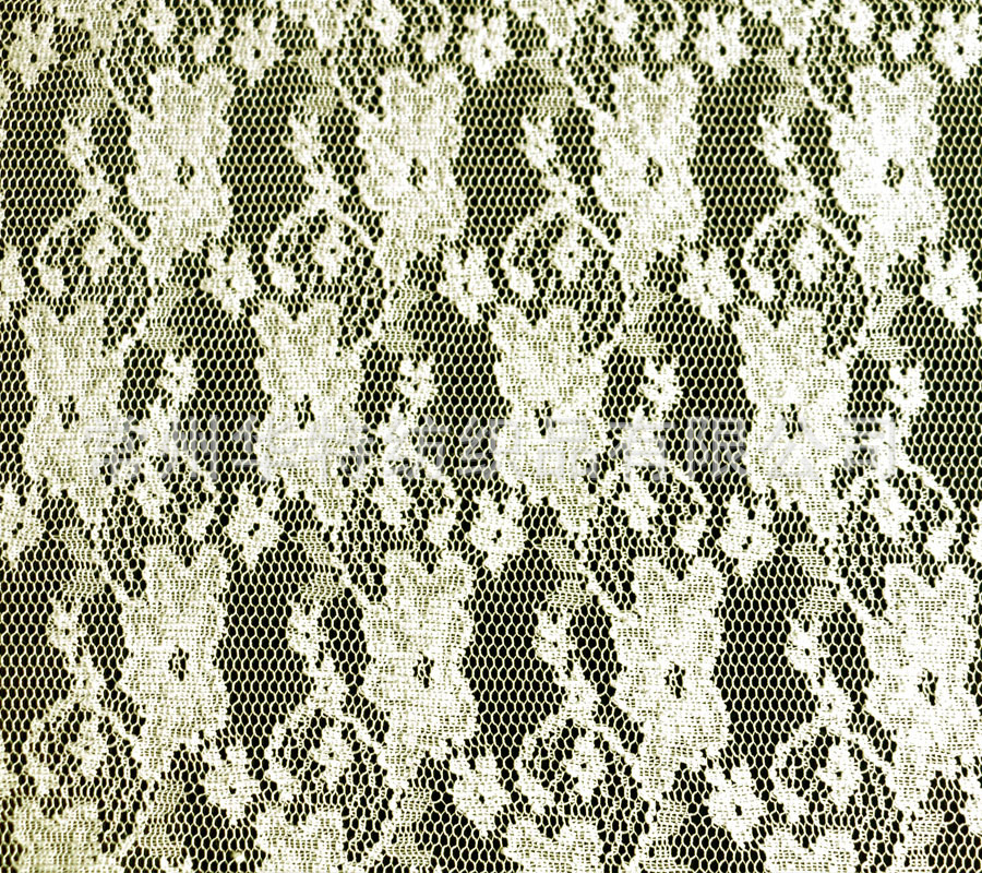 经编提花针织布 蕾丝面料 全涤蕾丝花边