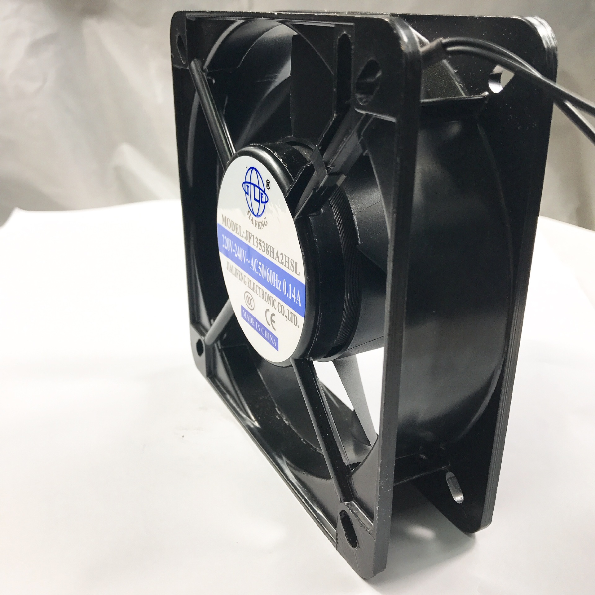 厂家供应 13538散热风扇 含油轴承轴流交流风机 220V 设备散热