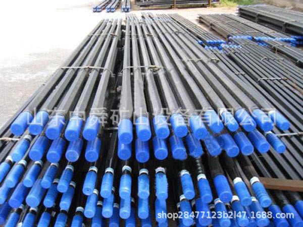 现货供应B19 B22风钻杆生产厂家六棱中空凿岩机钎杆隧道凿岩钻杆