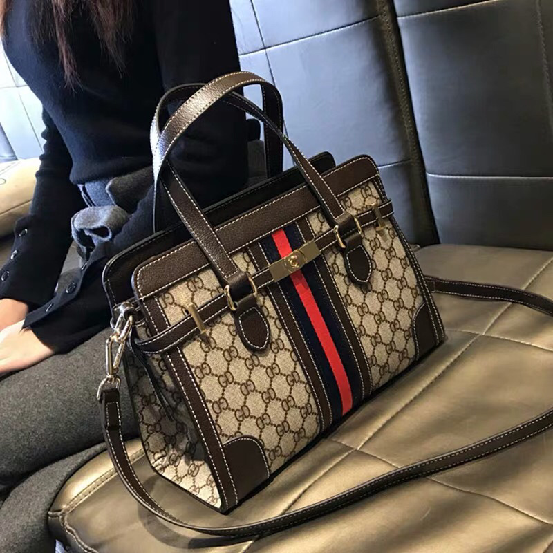 Figz女士包包2019新款潮韩版百搭单肩斜挎包女包铂金包大气手提包|ms