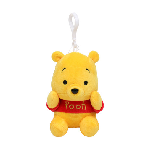 Genuine Disney Winnie the Pooh plush doll pendant toy disney bag pendant doll machine doll