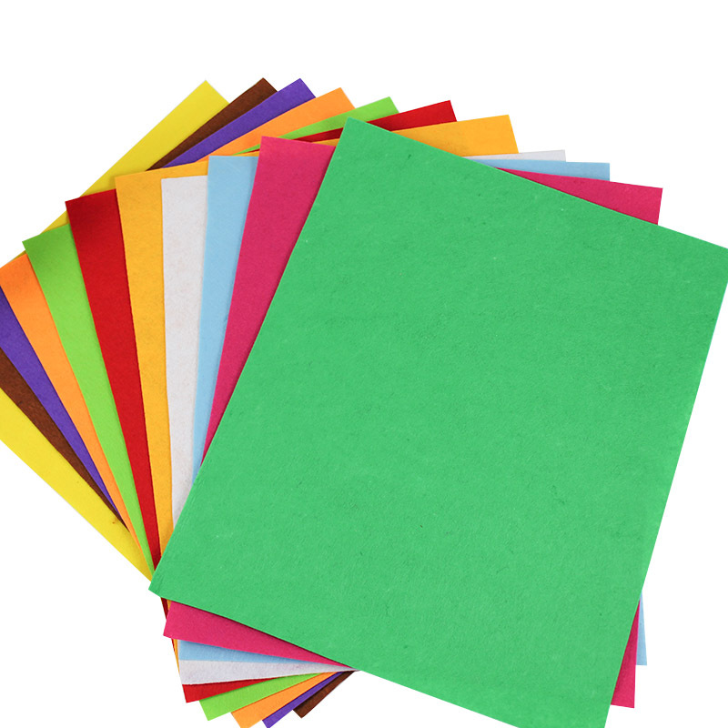 40-color no tejido traje de tela libre costura material no tejido hecho a mano material de bricolaje Paquete de Corte libre de color de producción