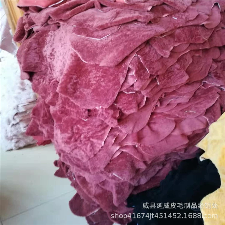 Производители поставляют большое количество стриженого меха одна Шерсть обуви Подкладка одежда лайнер кожа