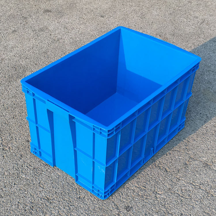 厂家直销575-350塑料物流箱 内575*390*350mm 塑料箱订 蔬菜筐
