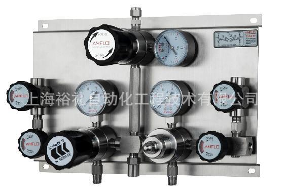 代理AMFLO PS1100系列半自动切换特气控制面板 半自动切换汇流排