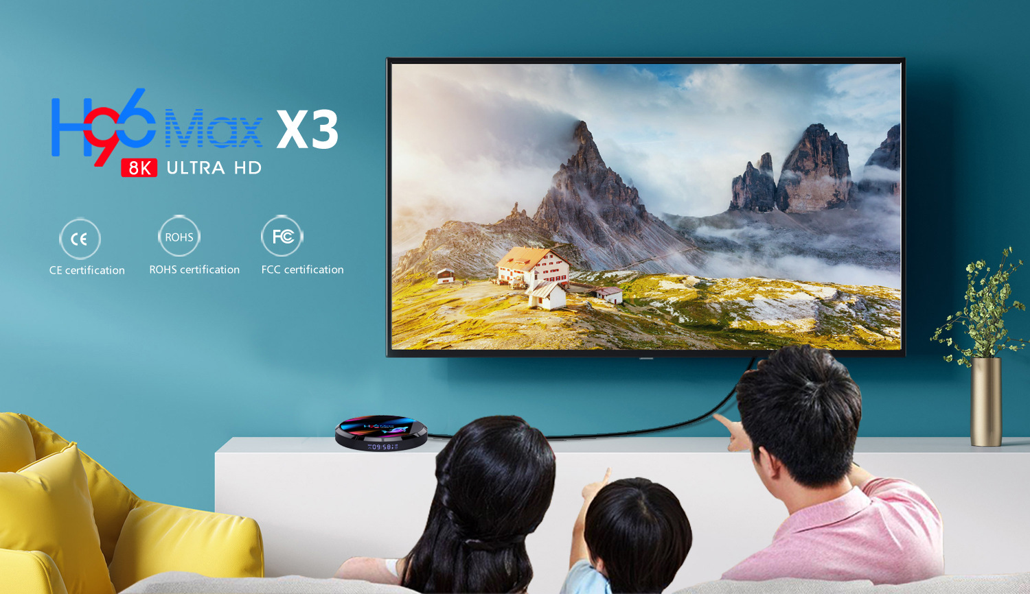 TV Box H96 Max 3 Android 9 - Ref 3424432 Image 8
