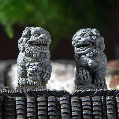 a living room tea table Decoration decorate Tea darling bonsai Potted plant Accessories resin originality handicraft a decoration Scenery personality