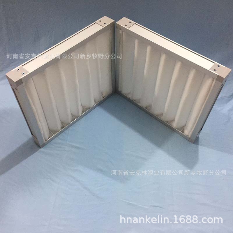 风机进气口平板式空气过滤器中央空调除尘过滤器高效防尘过滤网