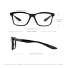 Classic square ultra light glasses, optics, wholesale