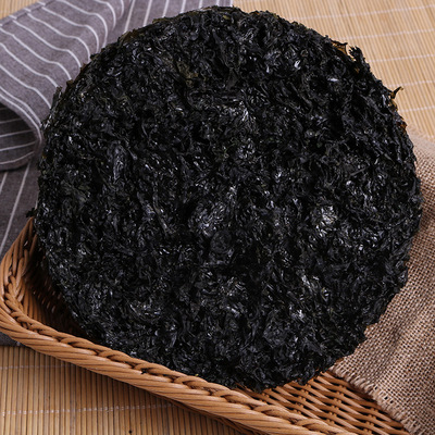 霞浦紫菜批发 半自动四水7斤圆形紫菜 跑江湖紫菜  厂家直销批发|ru