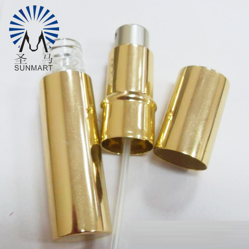 供应5 8 10ML高级组合式镶钻电化铝香水喷雾瓶