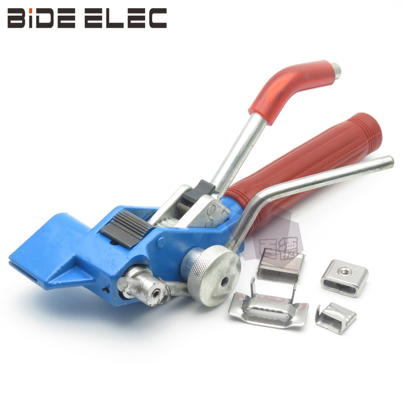 BDRBT-LQO重型橙色不锈钢带工具紧带机带剪刀扎带枪 宽度小于25mm