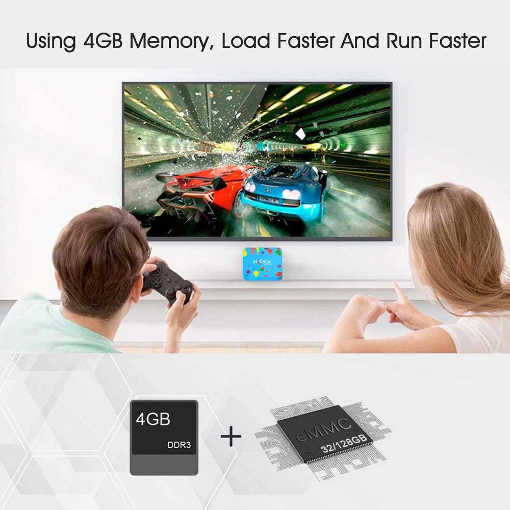 TV Box H96 Android 9 4GB + 128GB 6K - Ref 3424430 Image 20