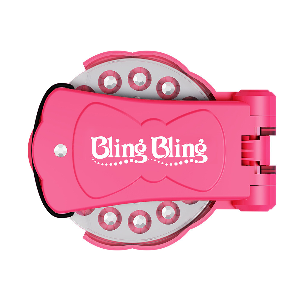 Blinger juguetes de maquillaje blingbling taladro de uñas niña jugar casa palo taladro de juguete