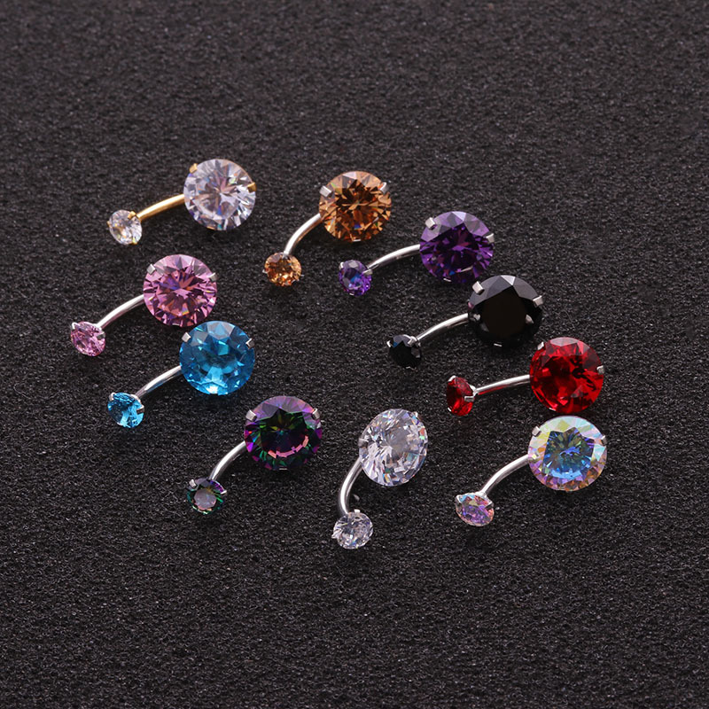 Belly Rings Exaggerated Geometric 316 Stainless Steel display picture 11