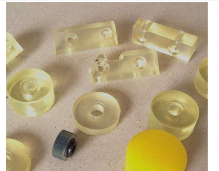 厂家直销定做定制聚氨酯板优力胶棒防撞块缓冲块减震块耐磨条加工