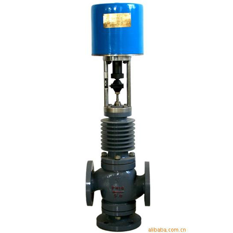 供应 ZAZX电动三通合流调节阀 ZAZQ碳钢法兰分流双向调节阀