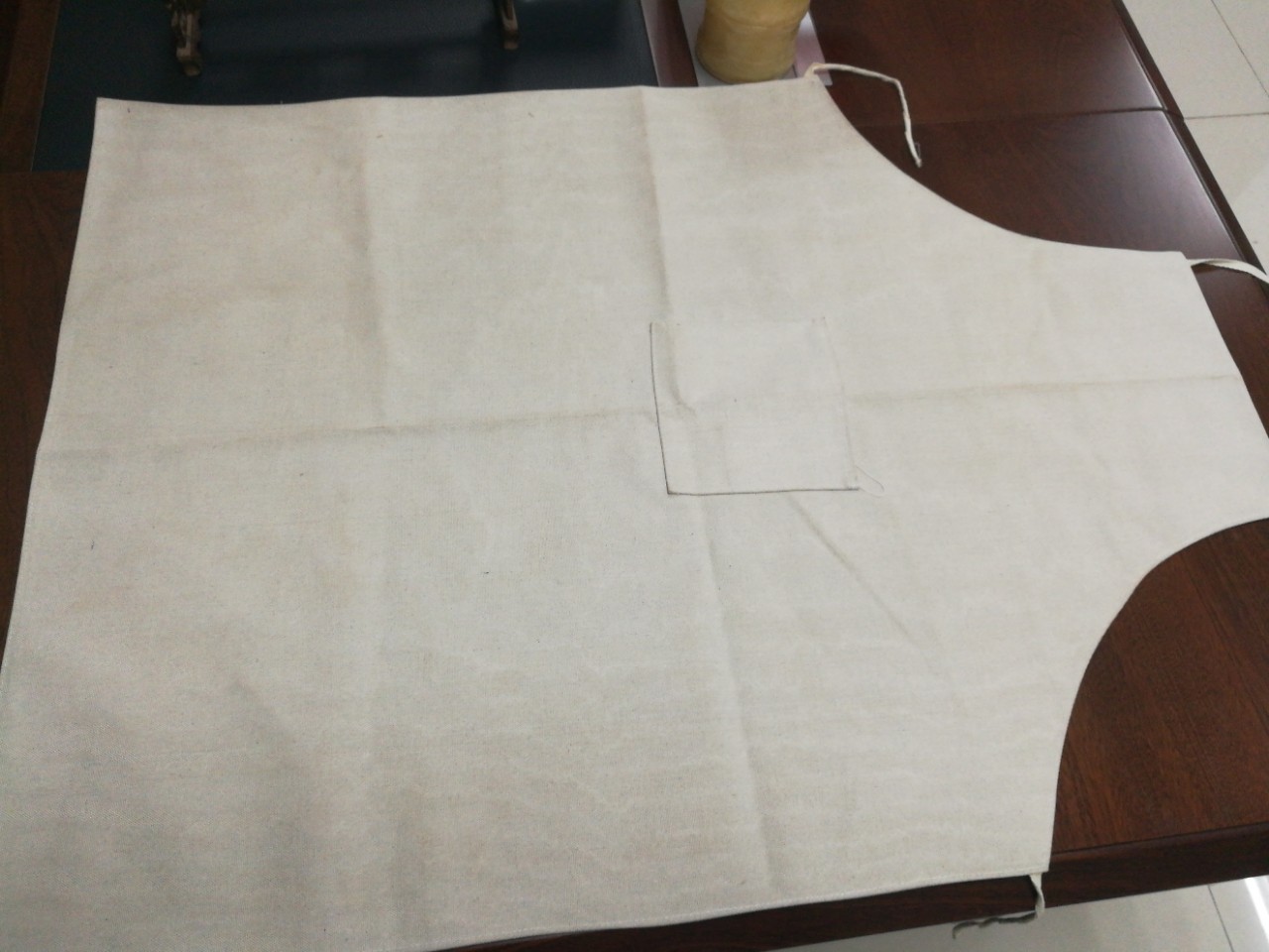 加厚帆布耐磨電焊純棉工業圍裙無修圖